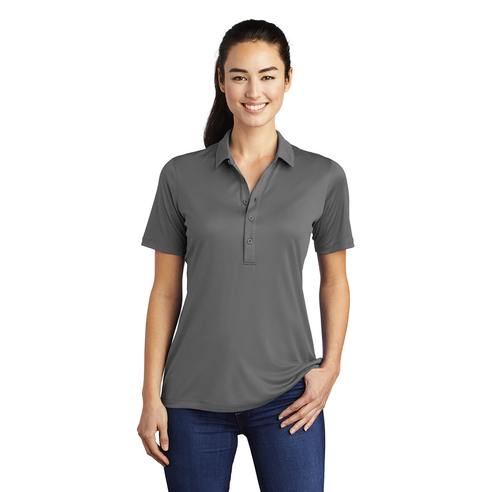 Sport-Tek LST520 Posi-UV Women's Half-Sleeve Polo