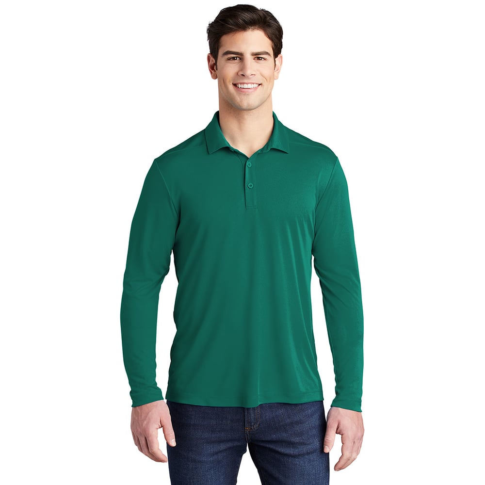 Sport-Tek ST520LS Posi-UV Pro Long Sleeve Polo