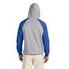 Jerzees NuBlend® 96CR Colorblock Raglan Pullover  Hooded Sweatshirt