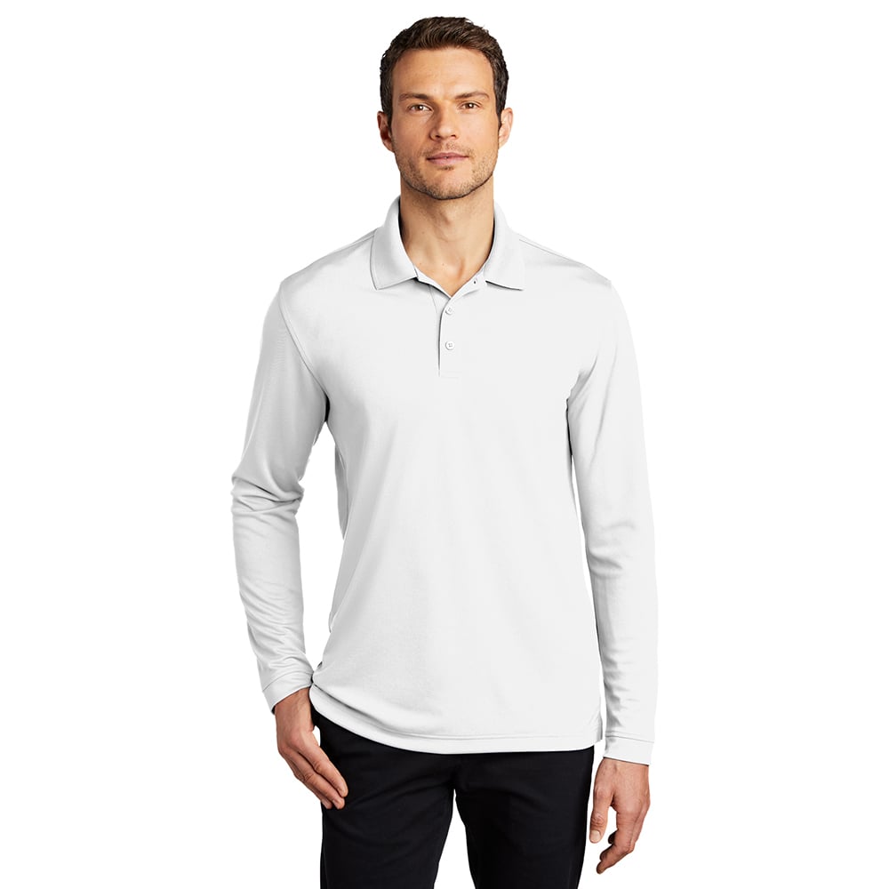 Port Authority K110LS Dry Zone UV Micro-Mesh Long Sleeve Polo