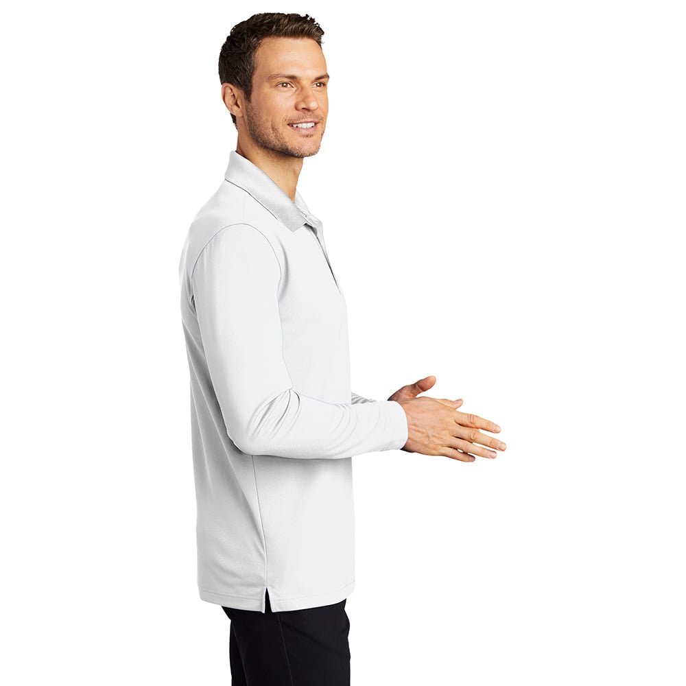 Port Authority K110LS Dry Zone UV Micro-Mesh Long Sleeve Polo