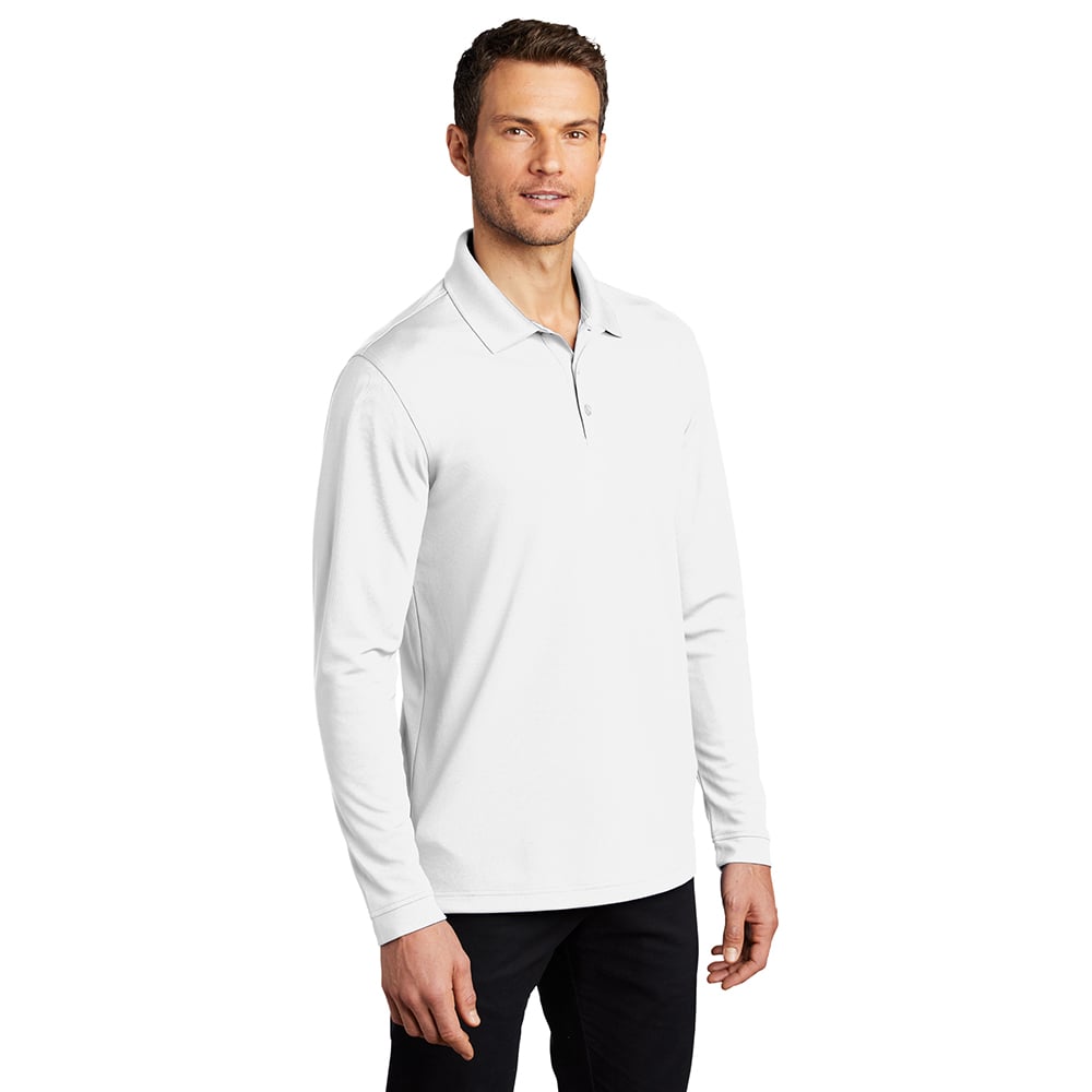 Port Authority K110LS Dry Zone UV Micro-Mesh Long Sleeve Polo