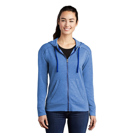 Sport-Tek LST293 PosiCharge Women's Tri-Blend Jacket with Hood