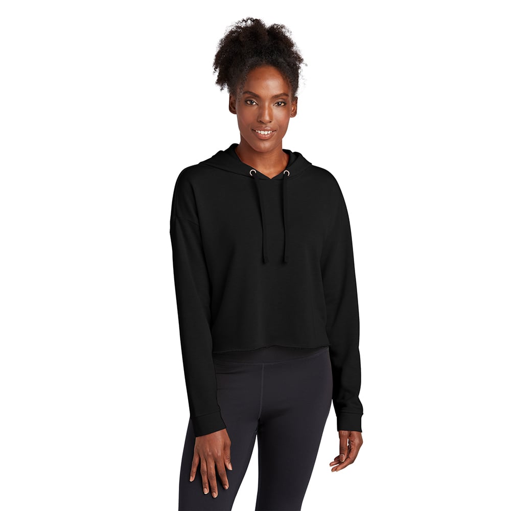 Sport-Tek LST298 PosiCharge Women's Tri-Blend Cropped Pullover