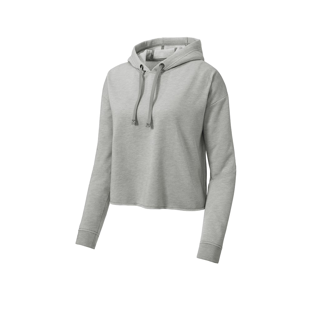 Sport-Tek LST298 PosiCharge Women's Tri-Blend Cropped Pullover