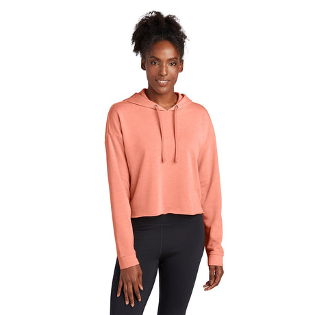 Sport-Tek LST298 PosiCharge Women's Tri-Blend Cropped Pullover