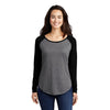 Sport-Tek LST400LS PosiCharge Women's Long Sleeve Raglan T-Shirt