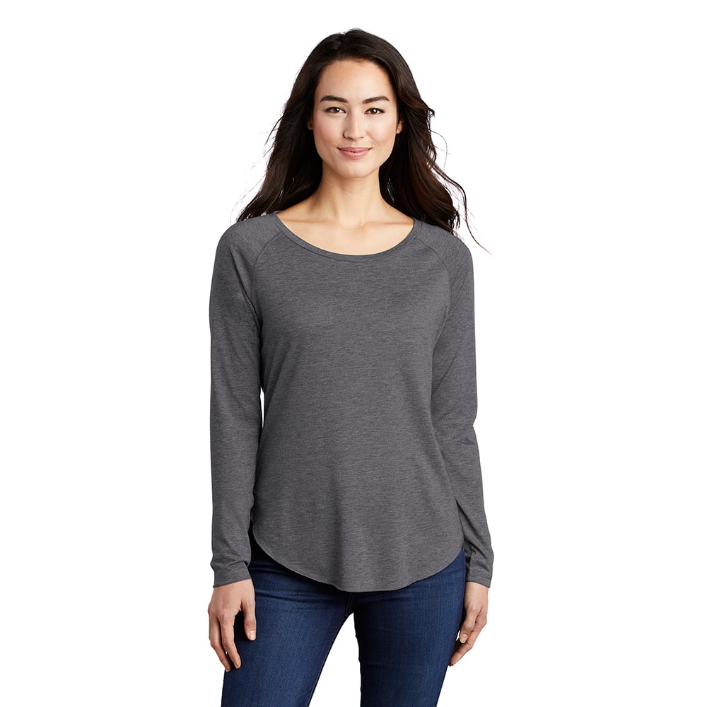 Sport-Tek LST400LS PosiCharge Women's Long Sleeve Raglan T-Shirt