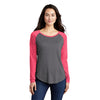 Sport-Tek LST400LS PosiCharge Women's Long Sleeve Raglan T-Shirt