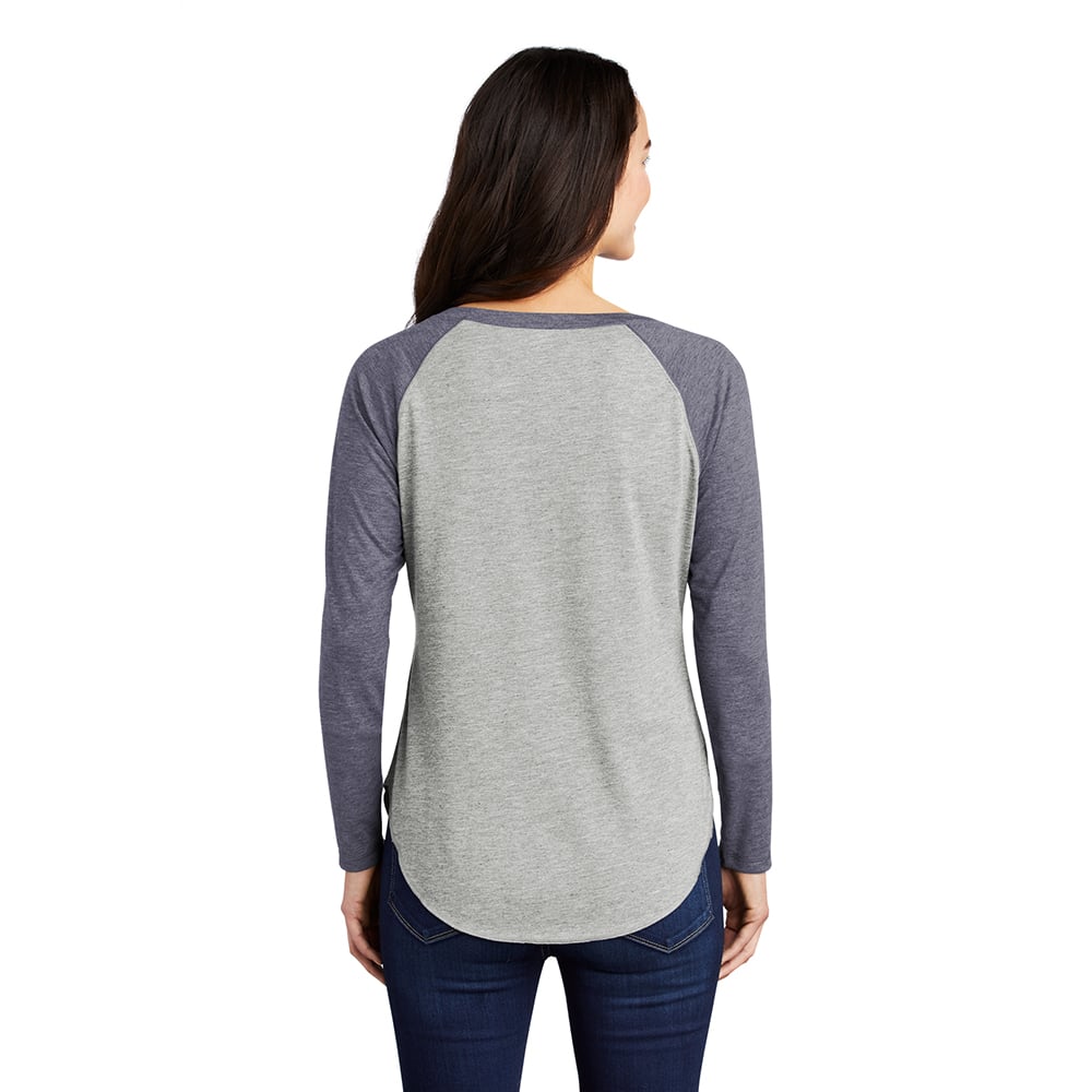 Sport-Tek LST400LS PosiCharge Women's Long Sleeve Raglan T-Shirt