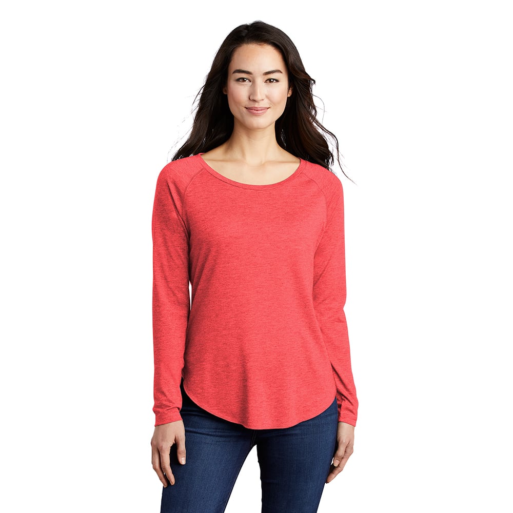 Sport-Tek LST400LS PosiCharge Women's Long Sleeve Raglan T-Shirt