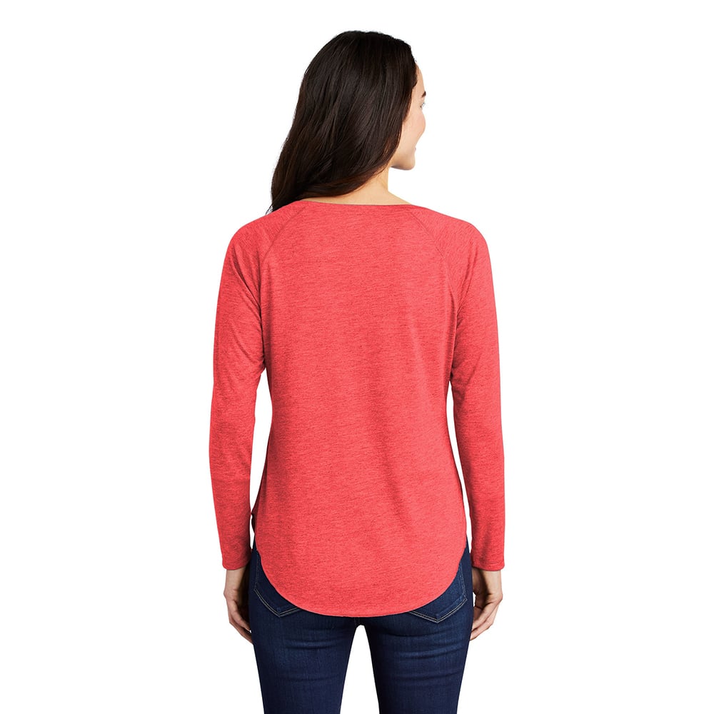 Sport-Tek LST400LS PosiCharge Women's Long Sleeve Raglan T-Shirt