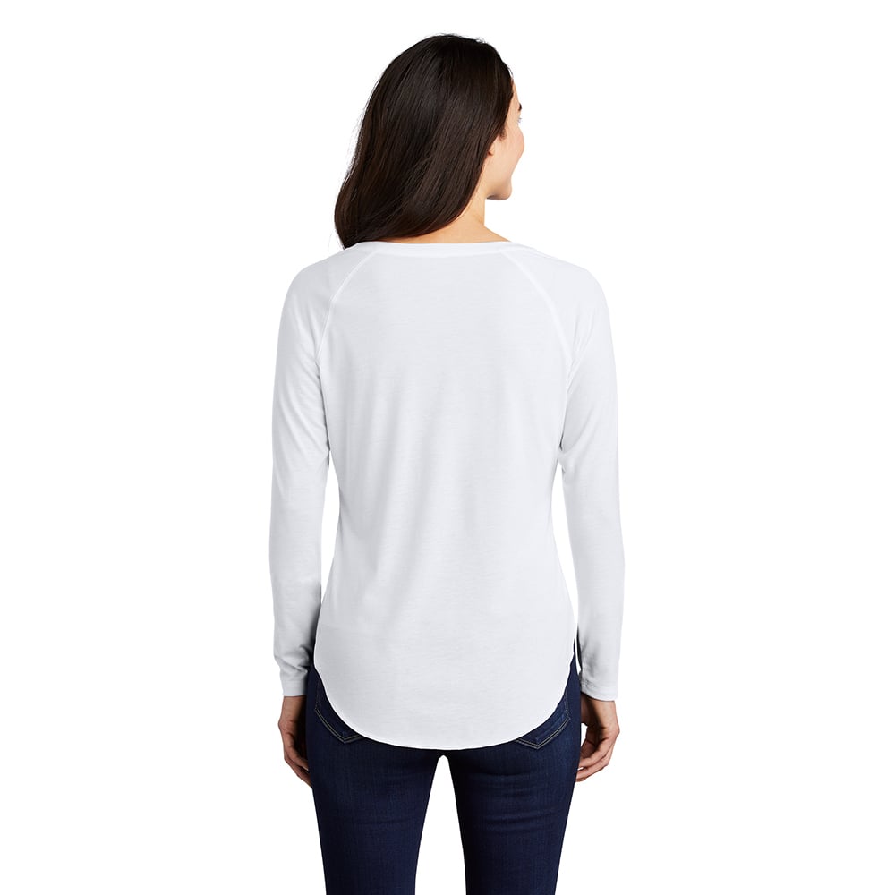 Sport-Tek LST400LS PosiCharge Women's Long Sleeve Raglan T-Shirt