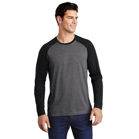 Sport-Tek ST400LS PosiCharge Tri-Blend Long Sleeve Raglan T-Shirt