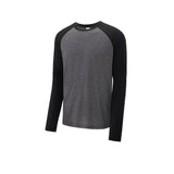 Sport-Tek ST400LS PosiCharge Tri-Blend Long Sleeve Raglan T-Shirt