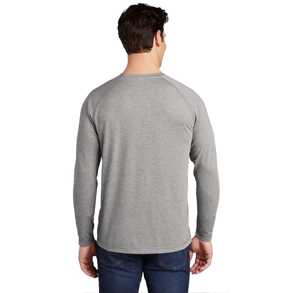 Sport-Tek ST400LS PosiCharge Tri-Blend Long Sleeve Raglan T-Shirt