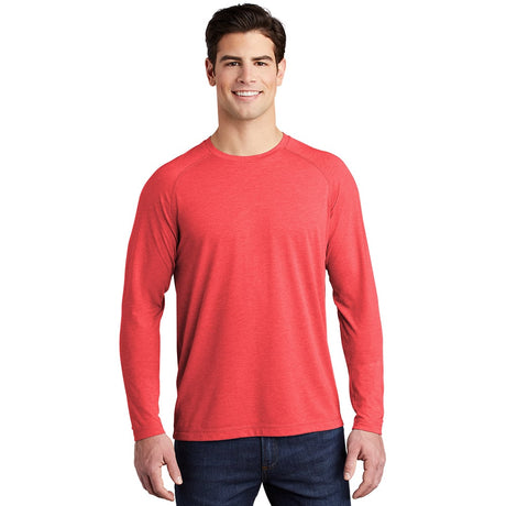 Sport-Tek ST400LS PosiCharge Tri-Blend Long Sleeve Raglan T-Shirt