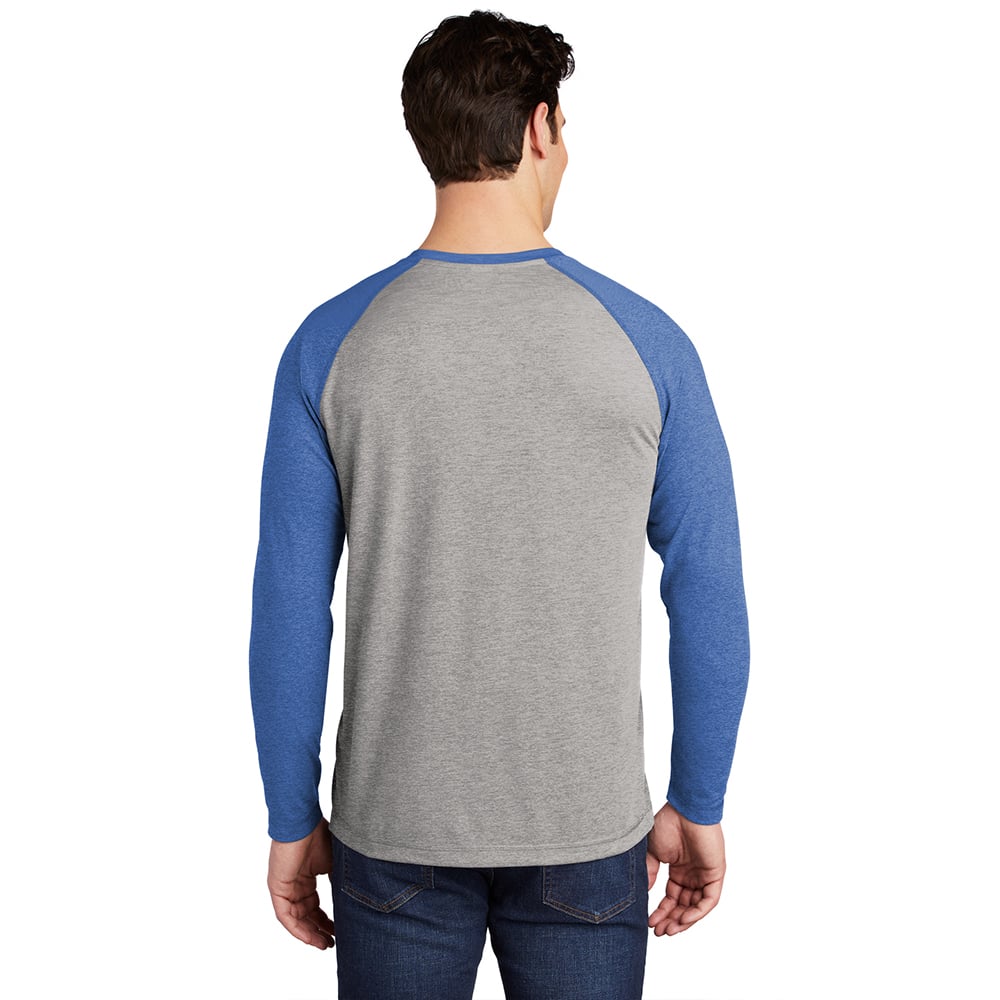 Sport-Tek ST400LS PosiCharge Tri-Blend Long Sleeve Raglan T-Shirt