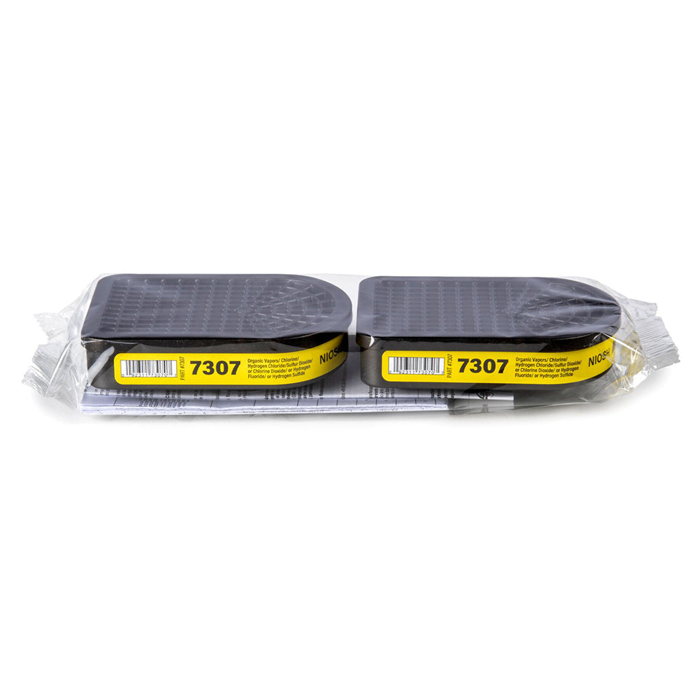 Moldex 7307 OV/Acid Gas Cartridge for 7000/7800/9000 Series, 1 pair
