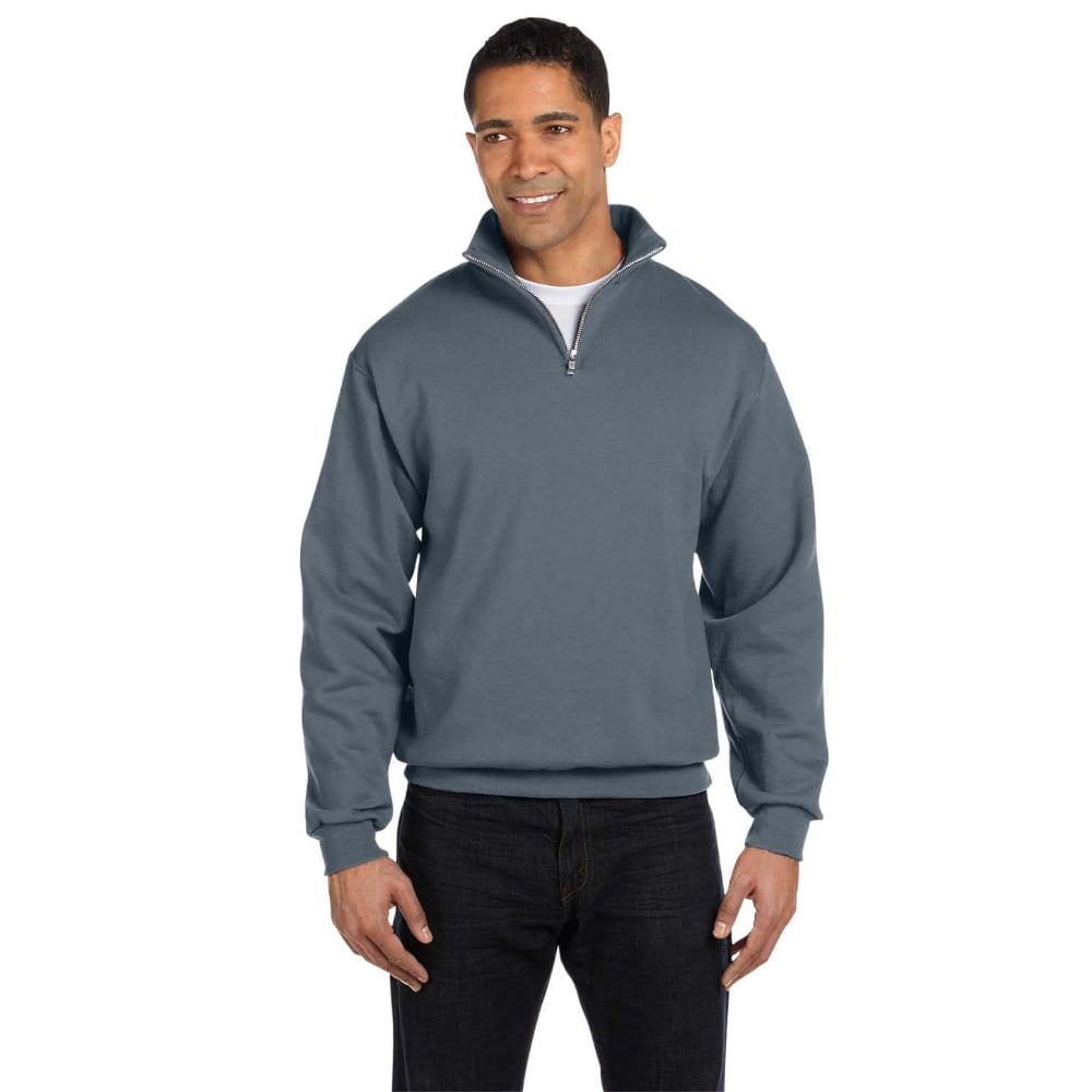 Jerzees NuBlend® 995M 50/50 Quarter-Zip Cadet Collar Sweatshirt