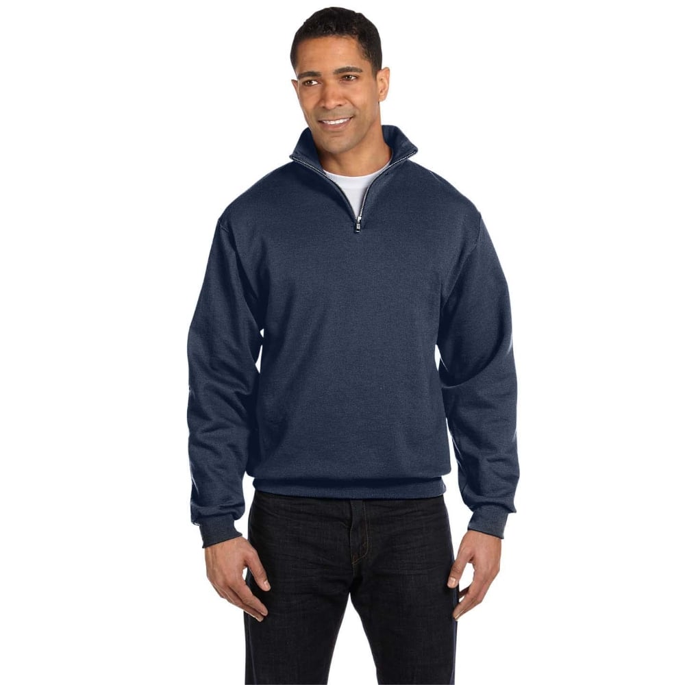 Jerzees NuBlend® 995M 50/50 Quarter-Zip Cadet Collar Sweatshirt