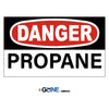 Propane - Danger Sign