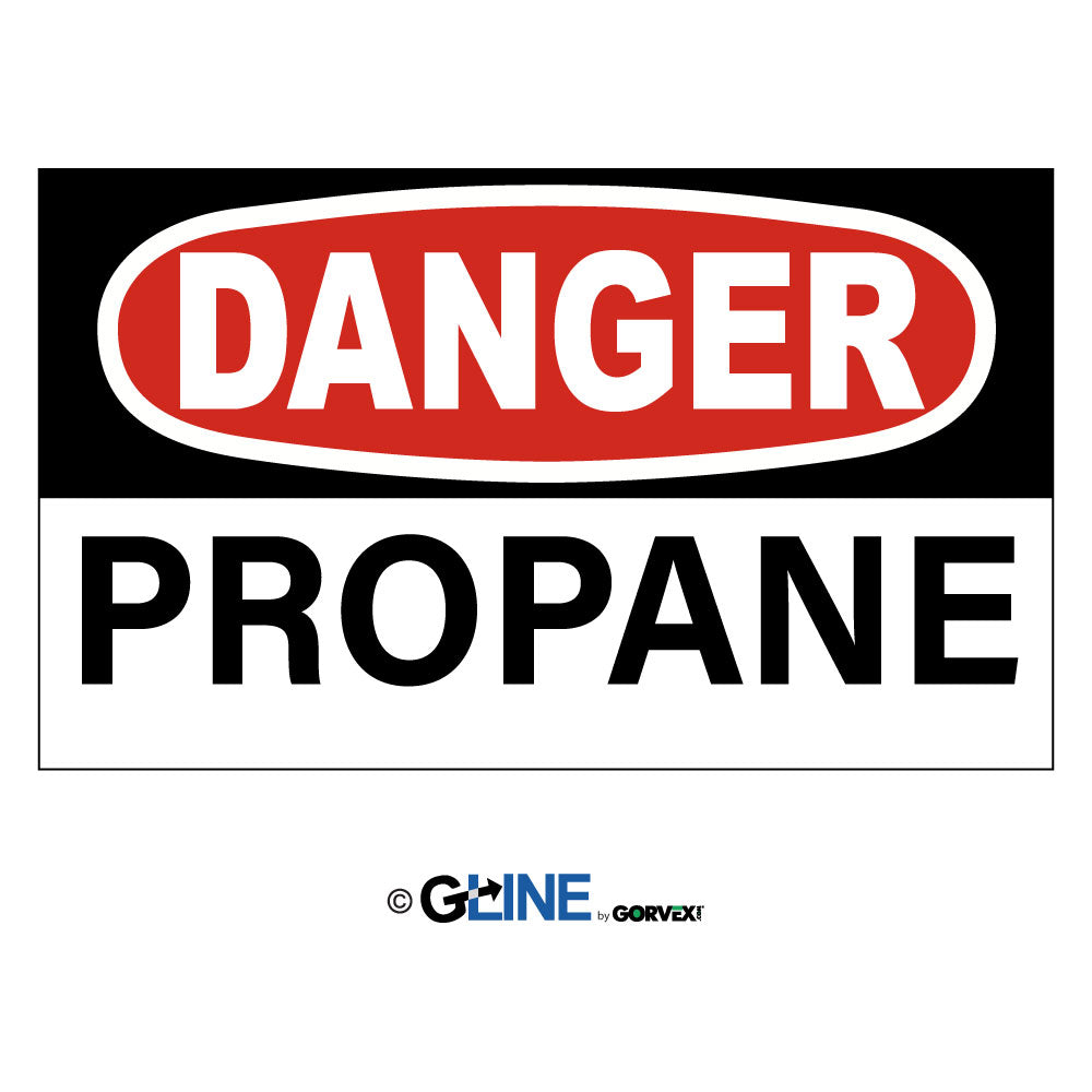 Propane - Danger Sign