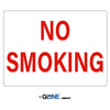 No Smoking Sign (Red on White) - General Sign