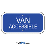 Van Accessible - Handicapped Parking Sign