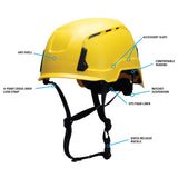 Pyramex HPT26 SL T2™ Series Type II Class E Non-Vented Hard Hat