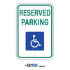 Reserved Parking Picto - Handicapped Parking Sign