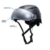 Pyramex HPT2PV SL T2™ Series Helmet Visor Protector, 1 box (6 pieces)