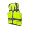 Cor-Brite® Heavy-Duty Surveyor's Vest with Snap Closure + D-Ring Access