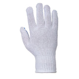 Portwest A111 Series Fortis Lightweight, PVC Polka Dotted Gloves, 1 pair