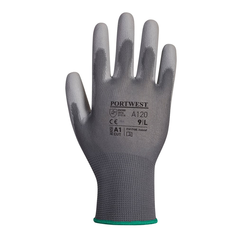 Portwest A120 Series High Dexterity, PU Palm Gloves, 1 pair