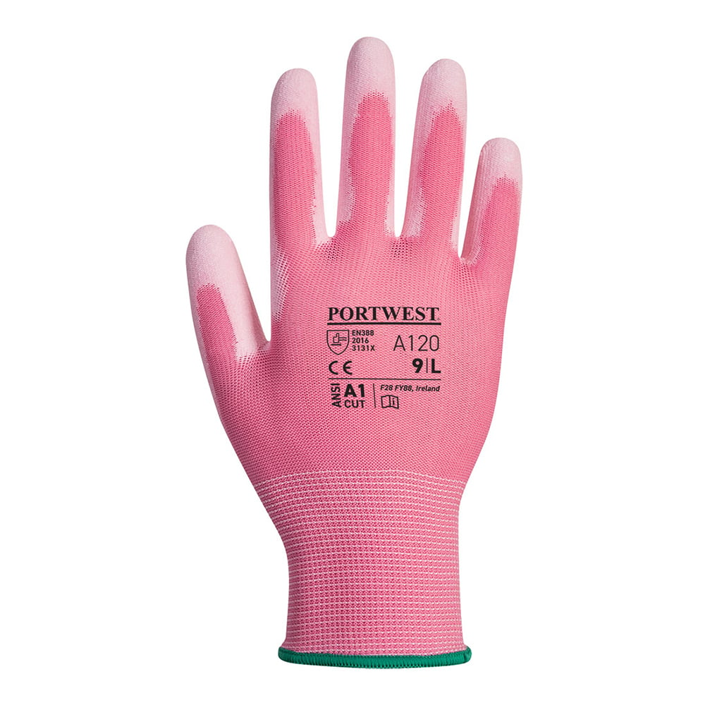 Portwest A120 Series High Dexterity, PU Palm Gloves, 1 pair