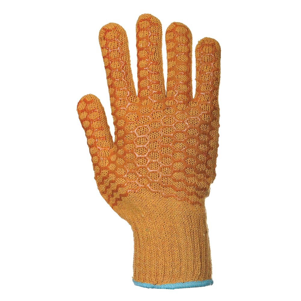 Portwest A130 Series Criss Cross PVC Gloves, 1 pair