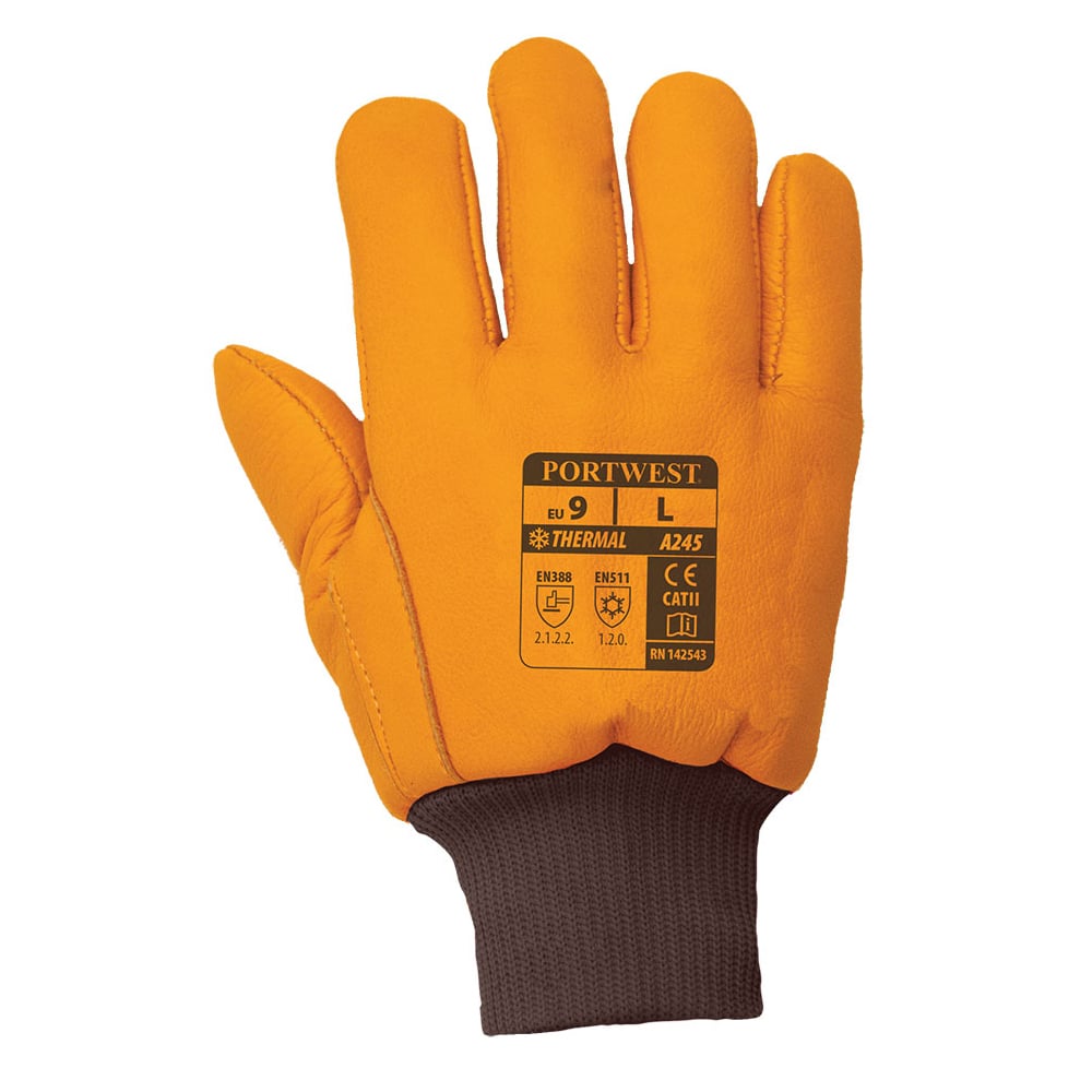 Portwest A245 Series Knit-Cuffed, Antarctica Insulatex Gloves