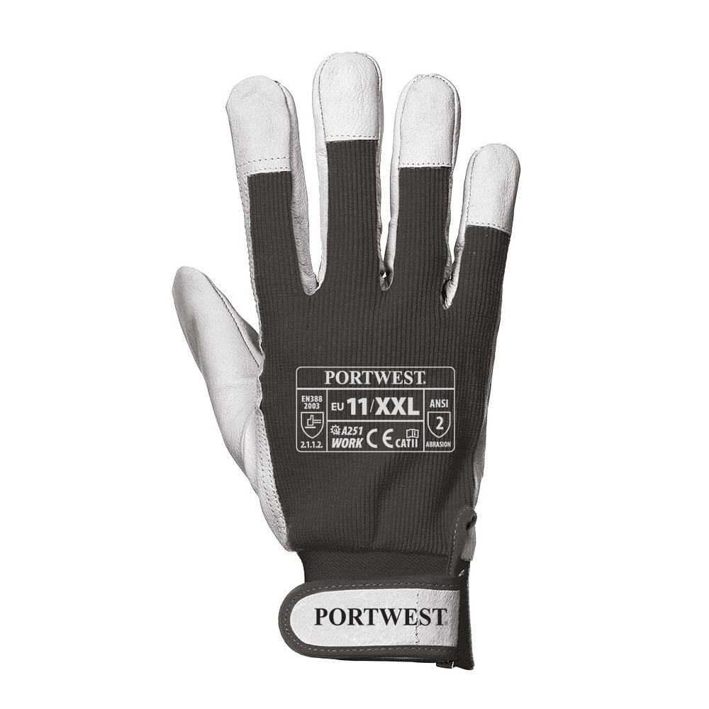 Portwest A251 Series Cotton-Backed, Tergsus Micro Gloves, 1 pair