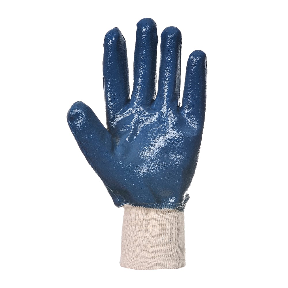 Portwest A300 Series Abrasion Resistant, Nitrile Knitwrist Gloves, 1 pair