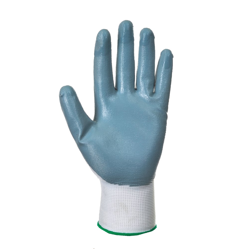 Portwest A310 Series Nitrile Palm Dipped, Flexo Grip Gloves, 1 pair
