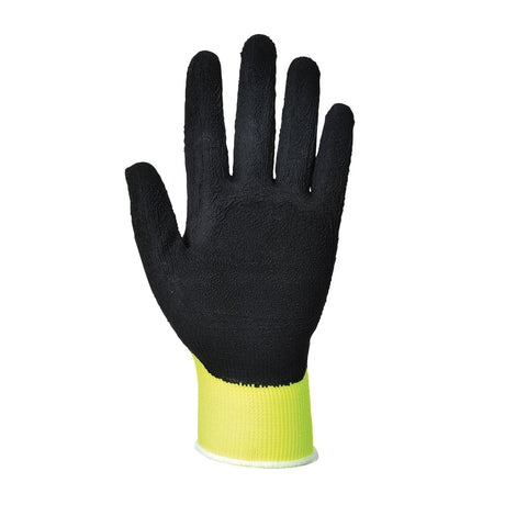 Portwest A340 Series Latex Foam Coating, Hi Vis Grip Gloves, 1 pair