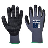 Portwest A351 Series PVC Dotted Palm, Dermiflex Plus Gloves, 1 pair