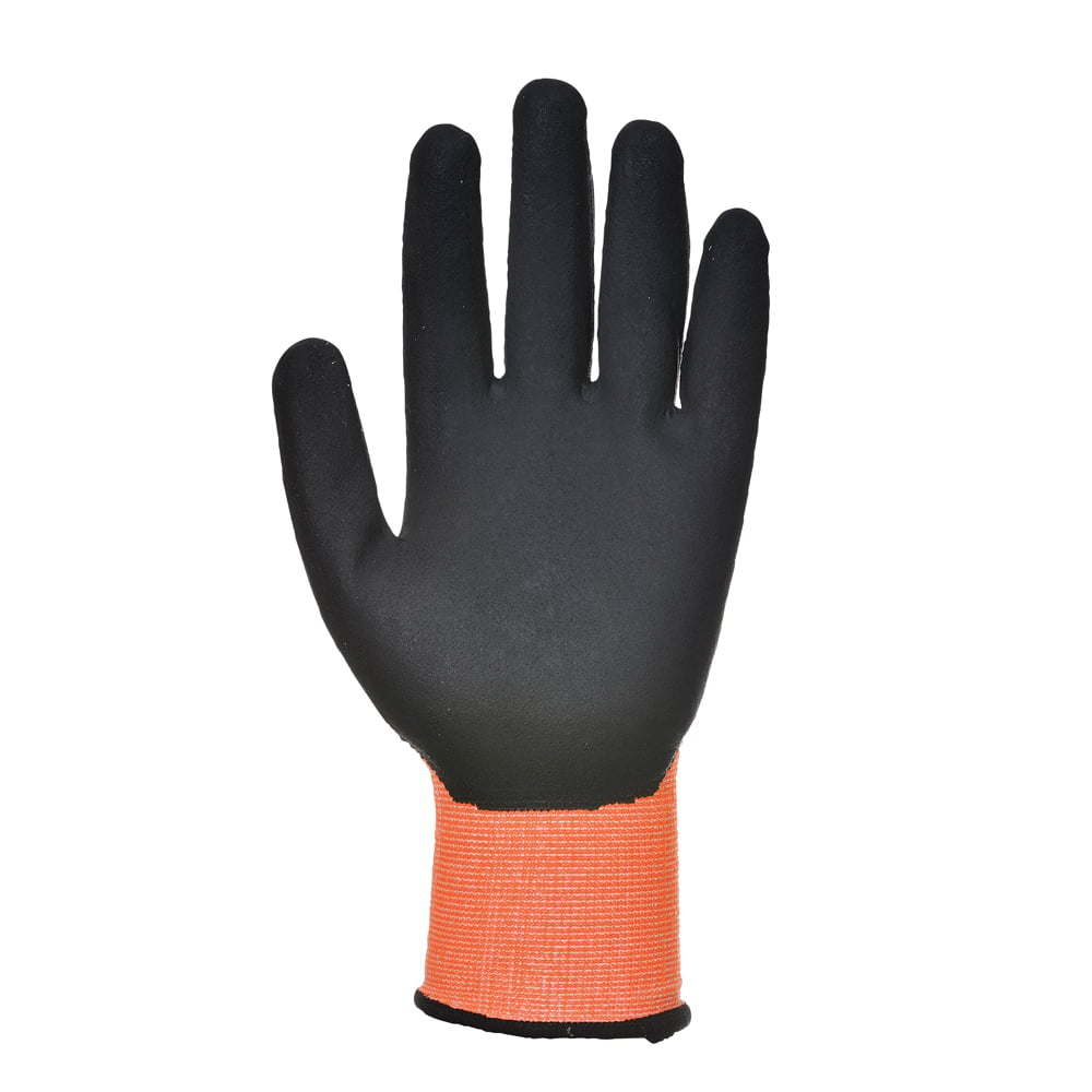 Portwest A625 Series PU Foam Coated, Vis-Tex Cut Resistant Gloves, 1 pair