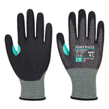 Portwest A661 CS VHR18 18-mil Cut Level A5 Nitrile Foam Glove, 1 pair
