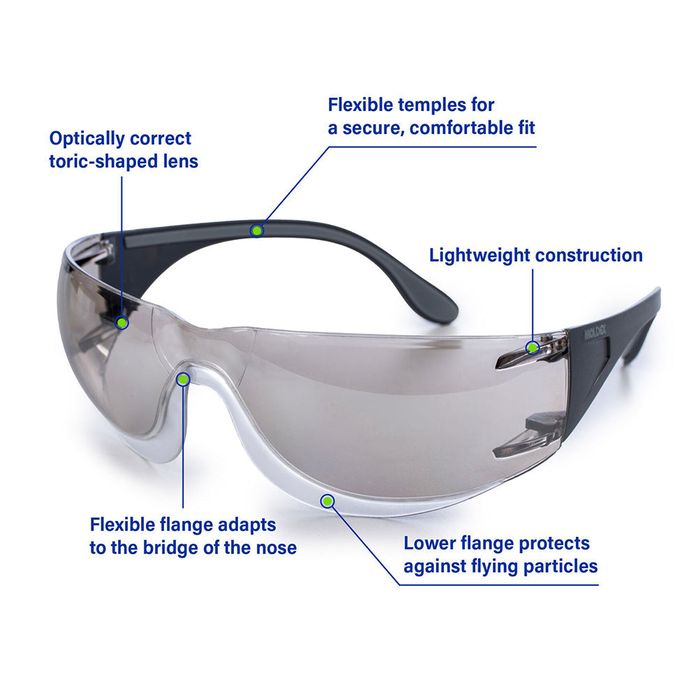 Moldex Adapt Anti-Fog Safety Glasses with Overmold
