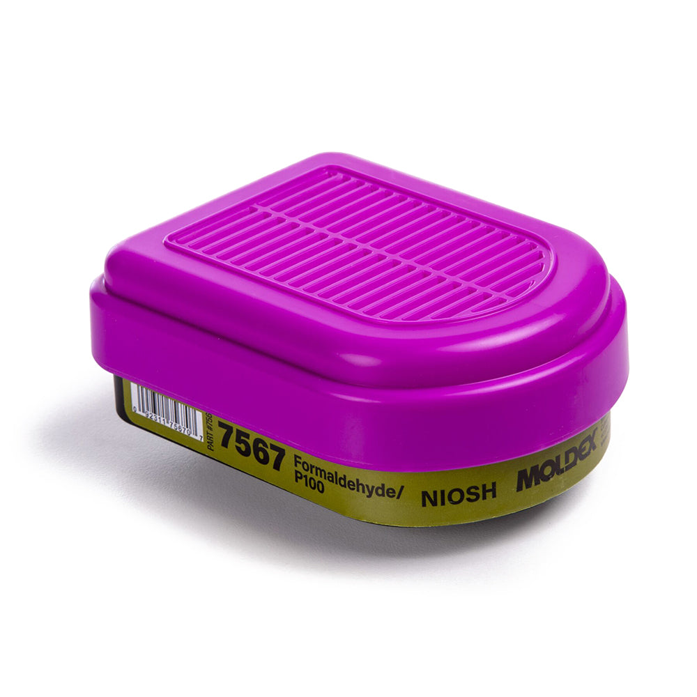 Moldex 7567 Formaldehyde Cart/P100 Combo, 1 pair