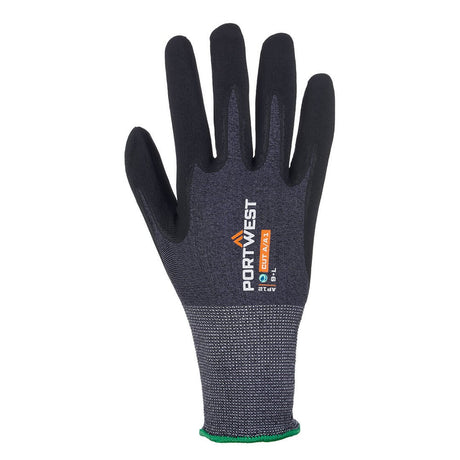 Portwest AP12 SG NPR15 Eco-Friendly Cut Level A1 Micro Foam Glove, 1 dozen (12 pairs)