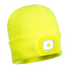 Portwest B027 Junior Acrylic Beanie with Rechargeable LED Light