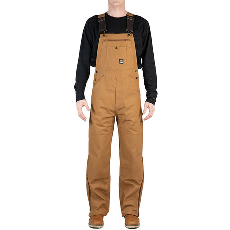 Berne B1067 Men's Slab Unlined Duck Bib Overall